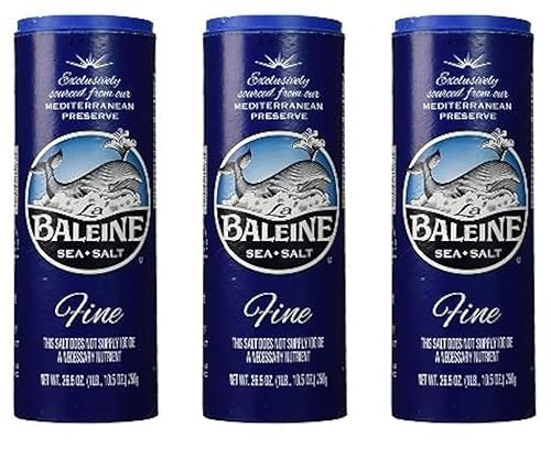 La Baleine Sal de MarFine26,5ozCaso de 3