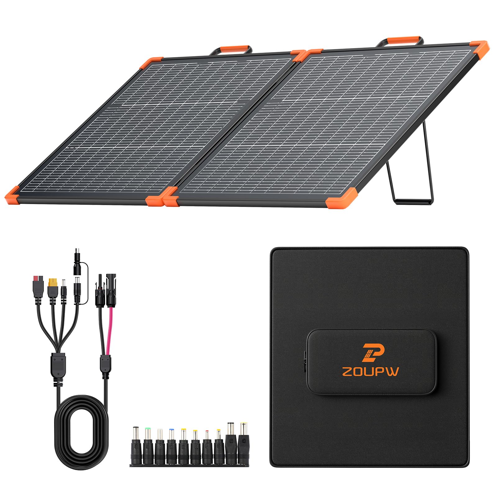Amazon.com: ZOUPW 110W Bifacial Portable Solar Panel, N-Type 16BB