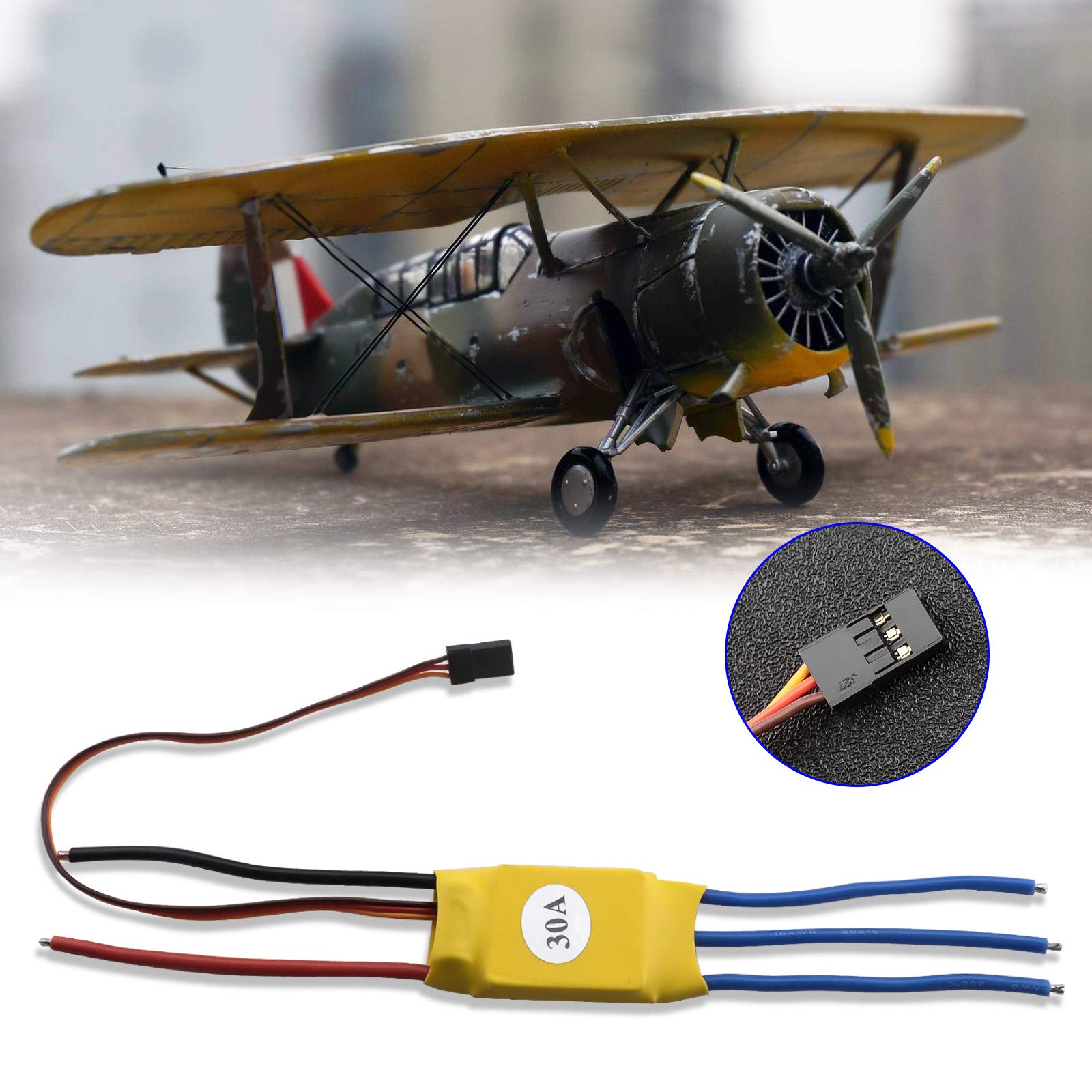 OTOTEC 2 Stks 1S-3S ESC Micro Borstelloze Motor Controller Module, 8A