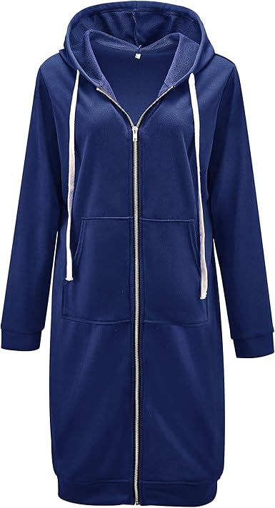 really long moletom com capuz