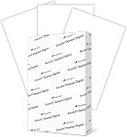 Accent Opaque, Smooth Cover White, 80lb, Letter, 8.5 x 11, 97 Bright, 250 Sheets / 1 Ream, (131482R) Made in The USA