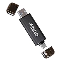 Transcend SSD portatile ESD310C da 512 GB Type-A/Type-C, compatibile con PS4/PS5
