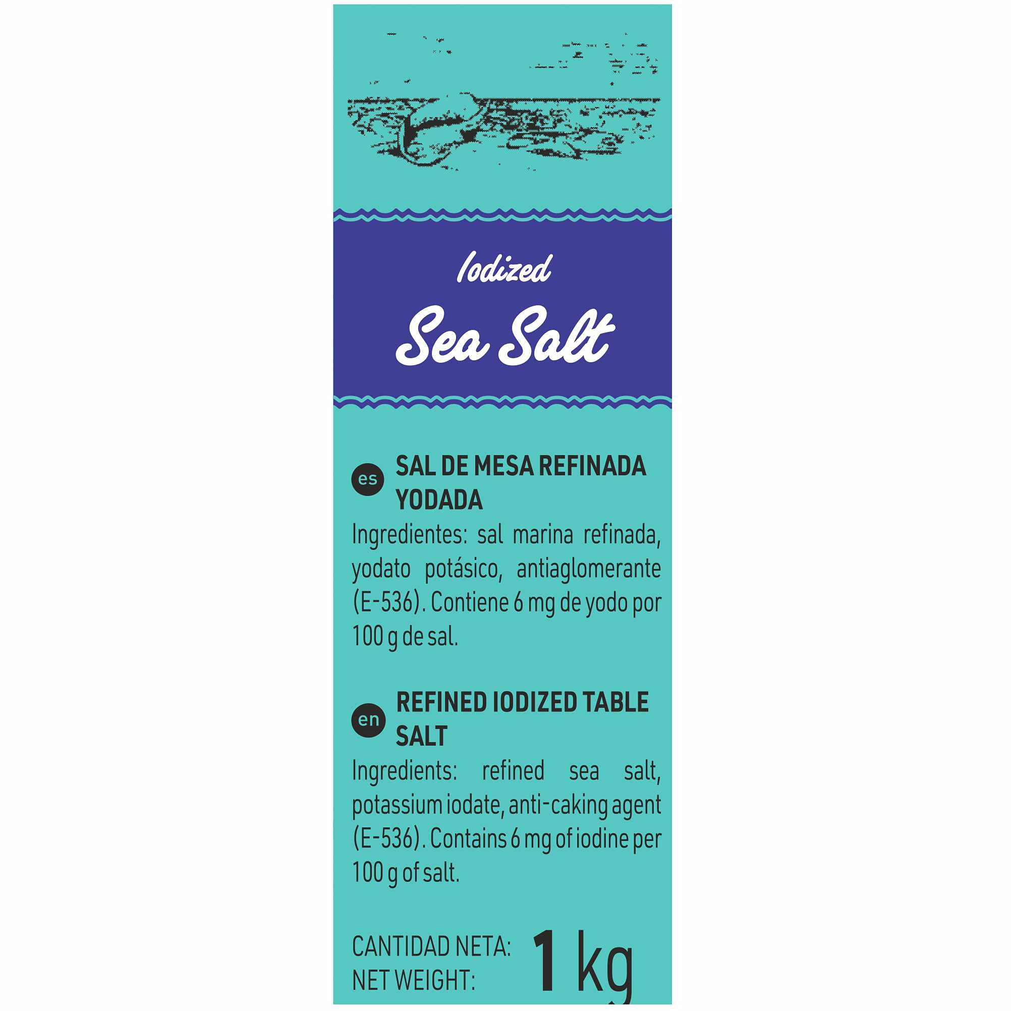 DIAT Radisson - Sal Marina Yodada | Sal Marina Natural | Sal con Yodo | Sal de Mar Natural | Sal Yodada de Mesa | Rica en Minerales
