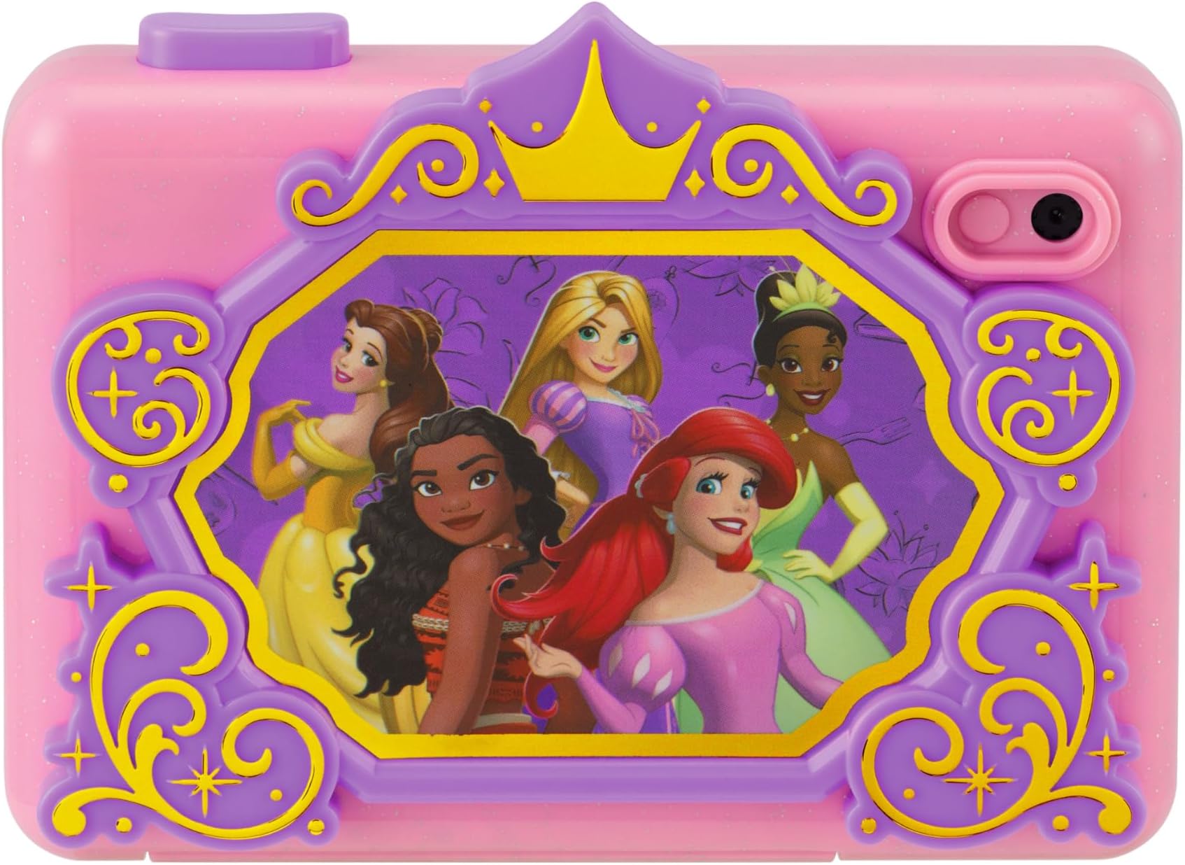 Disney Princess Kids Camera with SD Card, Digital Camera for Kids with Video Recording and Built-in Digital Stickers (Disney Princess)