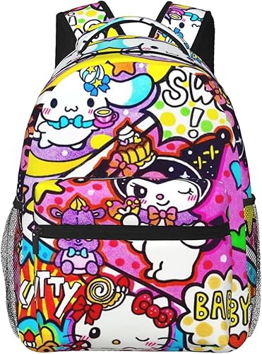 Miniatura 1 de Kawaii Backpack Anime Travel Backpack Cute Laptop Backpack Unisex