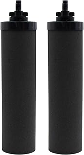 Water Filter Replacement for Berkey® BB9-2 Black Activated Carbon Filters, Compatible with Berkey® Gravity Water Filter System, Pack of 2