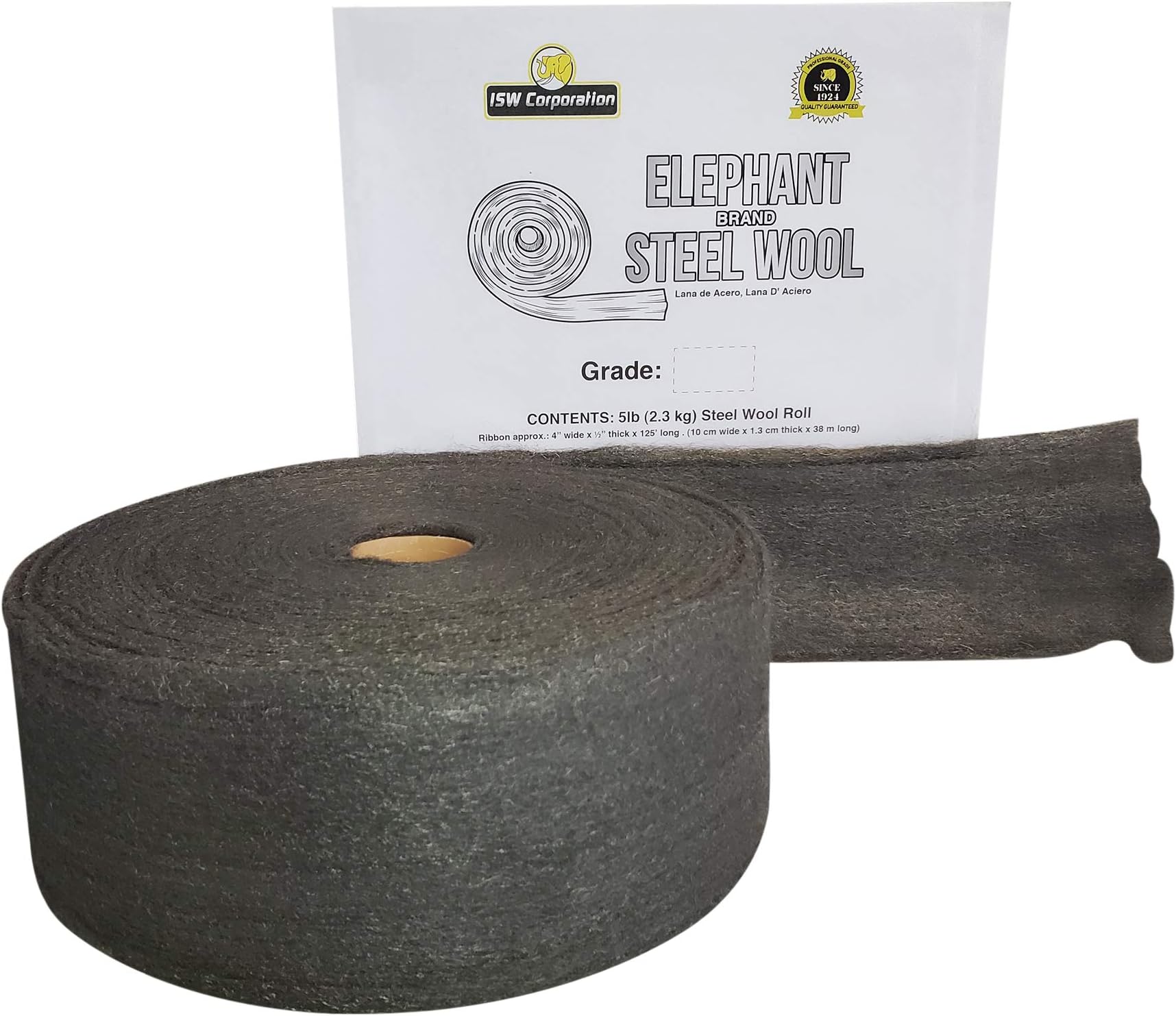 #00 Steel Wool, 5 lb Roll
