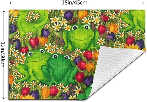 Miniatura 3 de Juego de 4 manteles individuales tejidos para mesa de comedor, resistentes al calor, antideslizantes, lavables, de PVC, para el hogar, cocina,