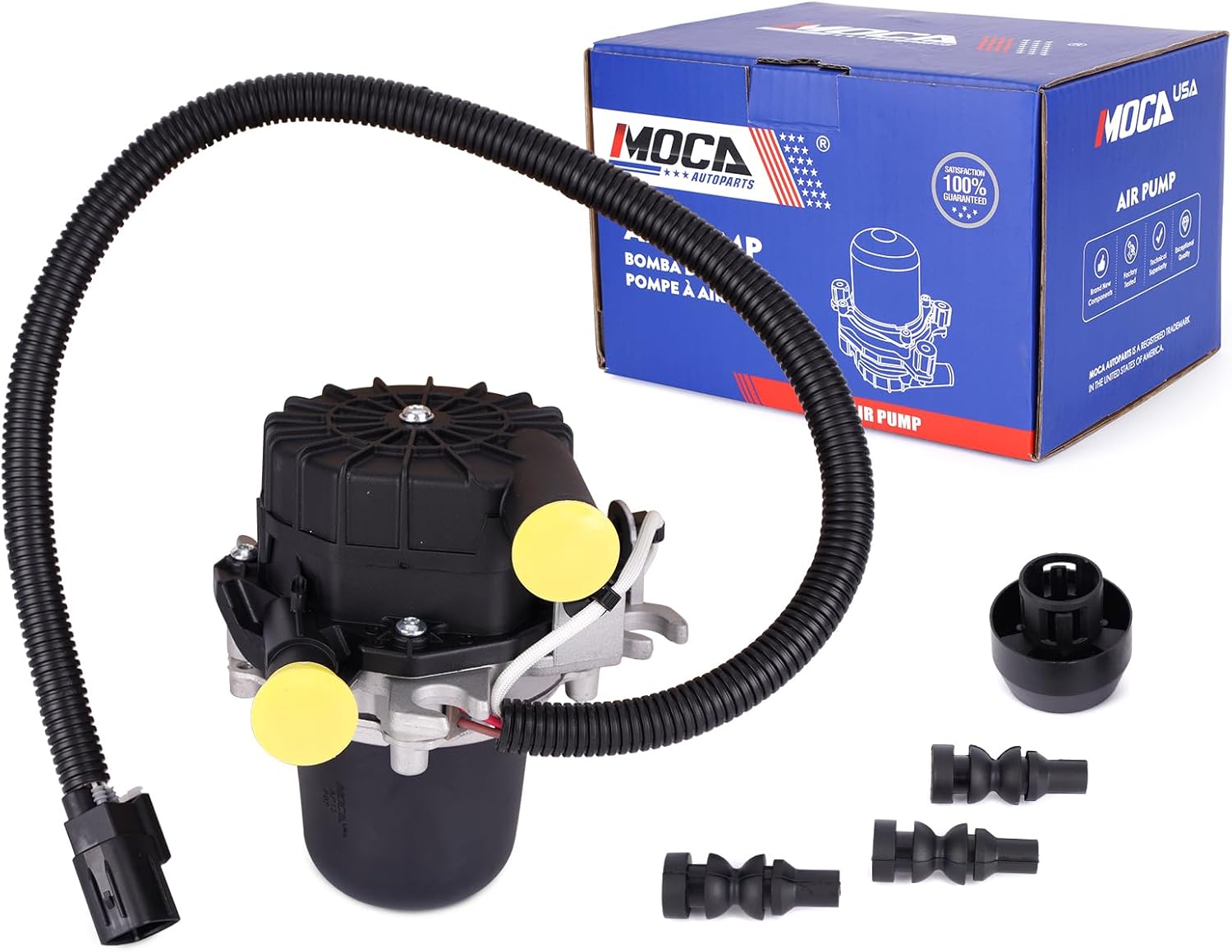 MOCA Secondary Air Injection Pump Fit 2014-2021 for Toyota Land Cruiser 5.7L, 2012-2022 for Toyota Sequoia 5.7L, 2012-2021 for Toyota Tundra 5.7L, 2015-2021 for Lexus LX570 5.7L