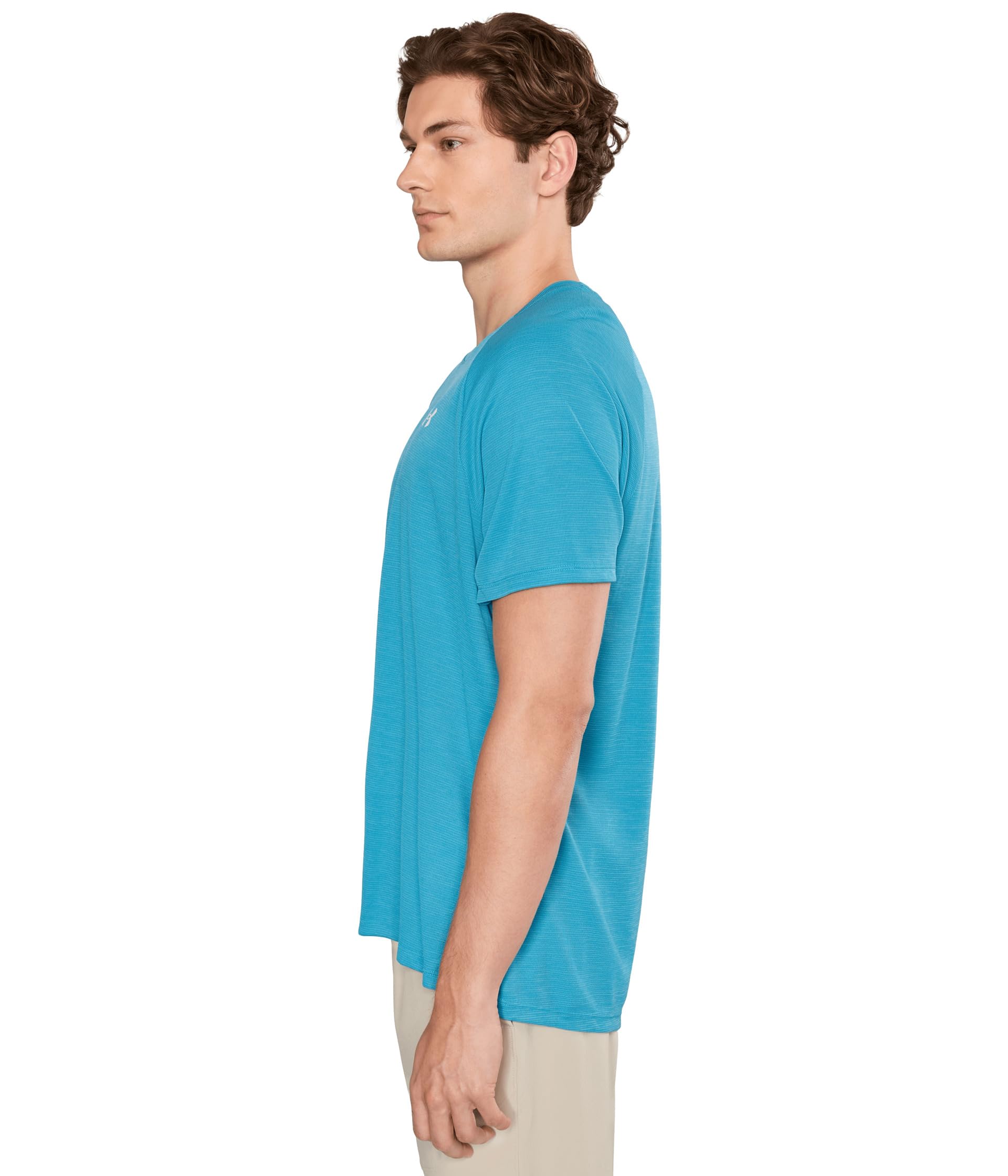 Under Armour T-shirt technique texturé à manches courtes pour homme