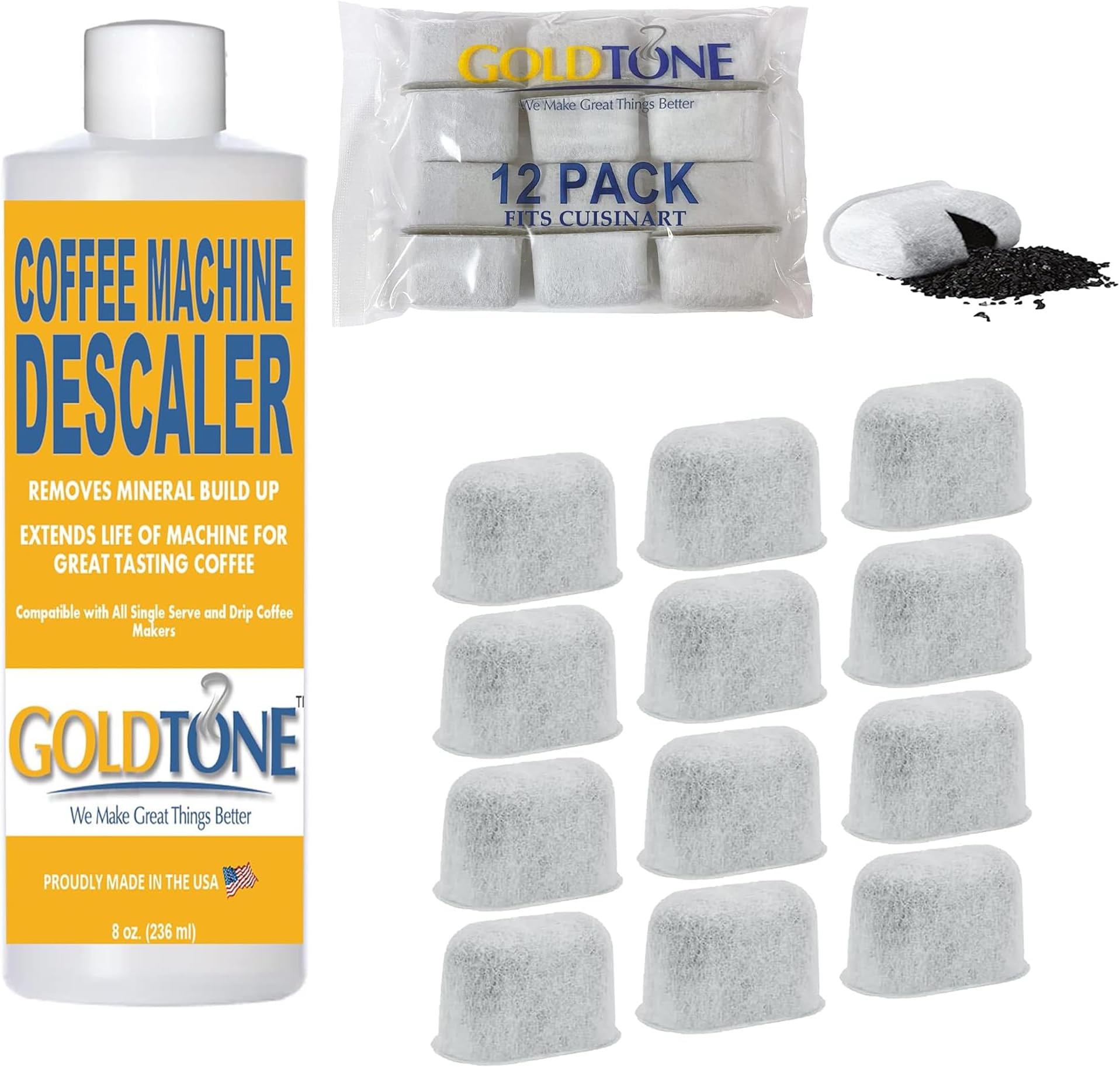 Cuisinart DCCRWF *Triple Pack* Charcoal Water Filters in