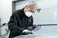 Vista 4 de 3M Cubitron II Hookit - Disco abrasivo de lijado púrpura limpio, 31485 de 6 pulgadas, grado 500+, paquete de 50 discos, prácticamente libre