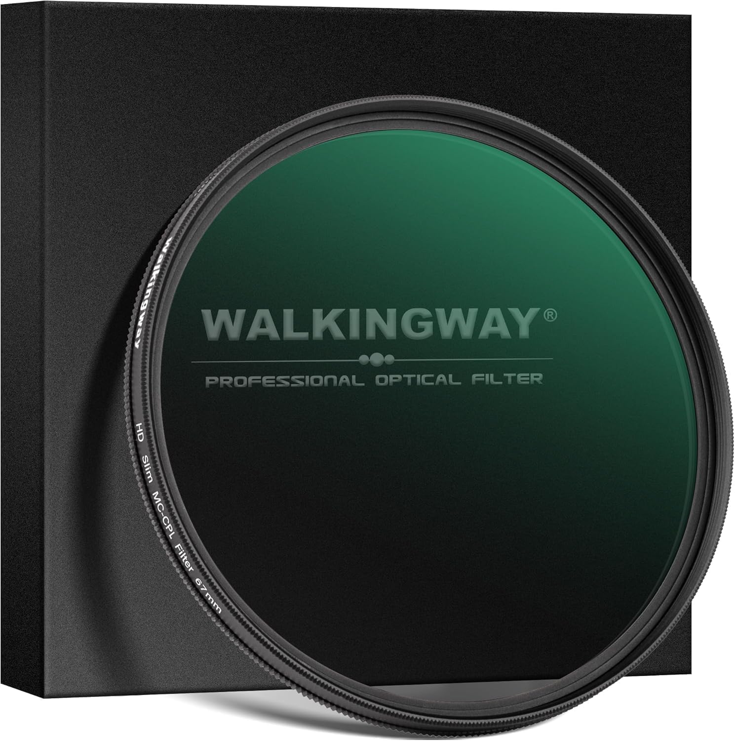 Walking Way 105mm Circular Polarizing Filter Ultra-Slim MC CPL Filter Optical Glass Circular Polarizer Filter for Camera Lens