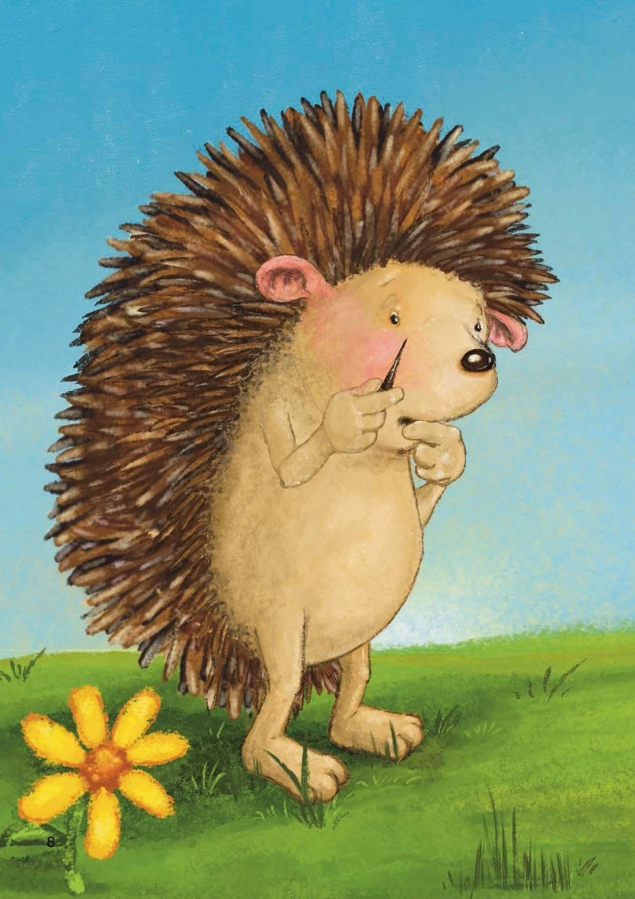 Der Igel, der wissen wollte, wie viele Stacheln er hat: Ein Bilderbuch zum Zählen und Zerlegen (reinhardt junior)