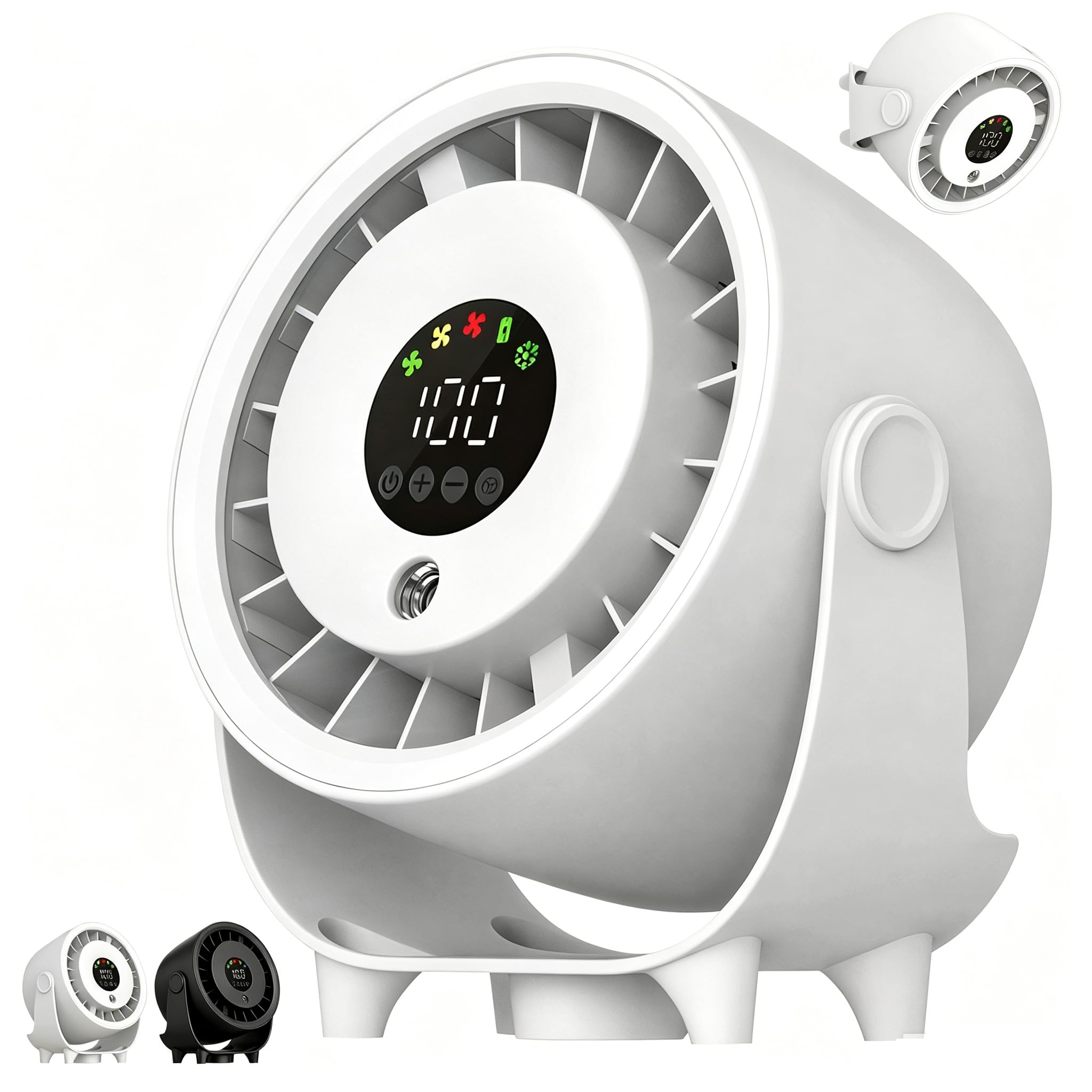DAQI Ventilador de Escritorio — ventilador con nebulización