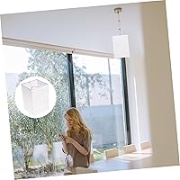 Vista 4 de VILLCASE Pantalla de lámpara de lino, cubierta rectangular de lino para lámpara de suelo, cubierta de luz de mesa para dormitorio, sala de estar