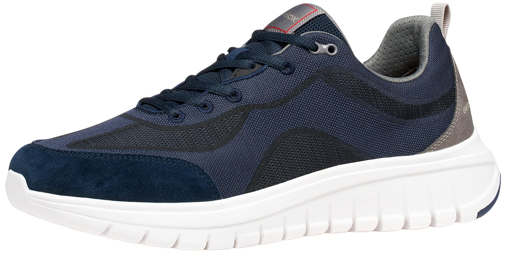 Geox Men U Flextride R A Sneaker, Navy, 10.5 UK