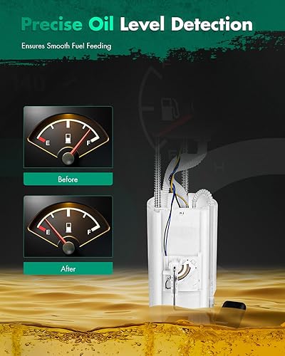 Miniatura 4 de SCITOO Montaje eléctrico de la bomba de combustible alto rendimiento ajuste 2000-2005 para Chevy Cavalier 2.2L