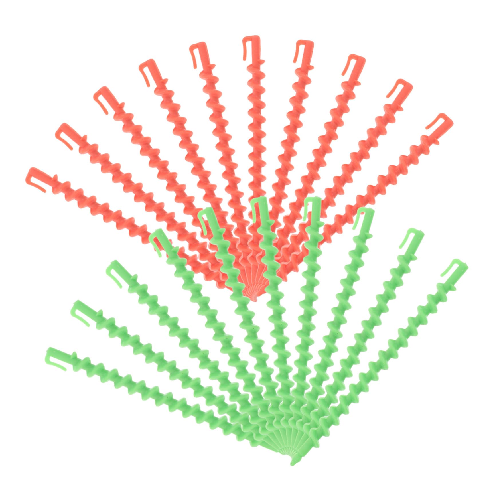 FOMIYES 22pcs Perm Rods Spiral Curlers Large Perm Rollers Heat Resistant Natural Curls Professional Use