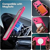 Vista 28 de ImpactStrong Magnetic Guard Designed for iPhone 14 Pro Max Case [Camera Protection] [Military Grade Drop Tested] [Compatible with MagSafe] Slim Black