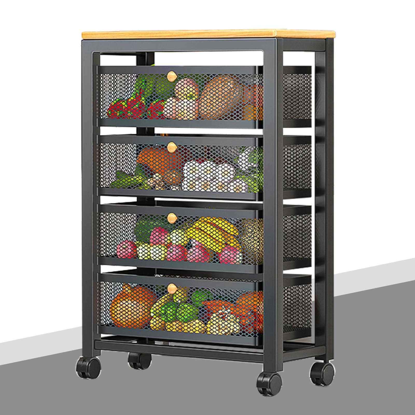 JYBNBBE Rolling Utility Cart with Storage Shelves Small Sideboard Trolley Tall Cabinet for Kitchen Bathroom Laundry & Office - Versatile & Bar Cabinet Solutions