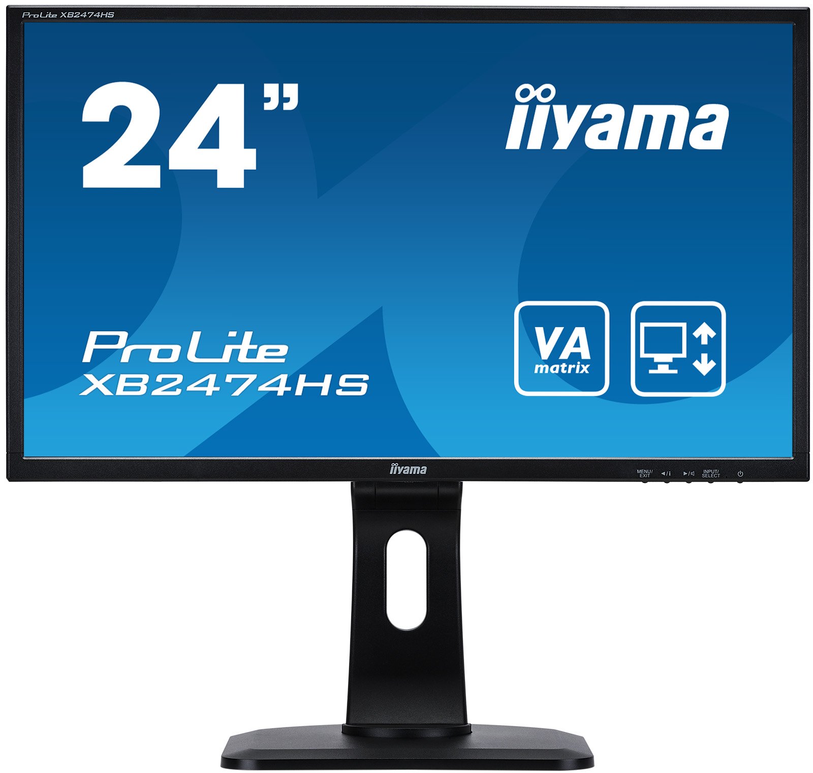 Amazon.co.jp: iiyama モニター23.6インチ/昇降フルHD/VAパネル/LED