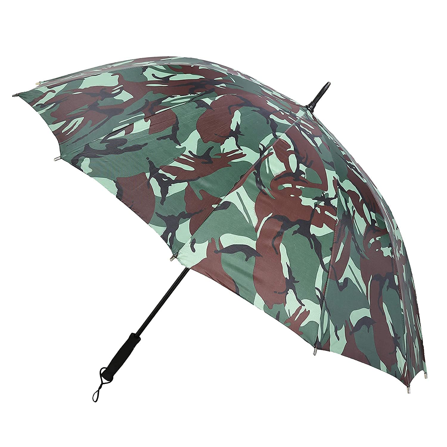 Anukmpa Army Design Large Umbrella For Army Lover|| With Strong Long Handle|| Army Umbrella for Sun & Rain Protection(55 CM).