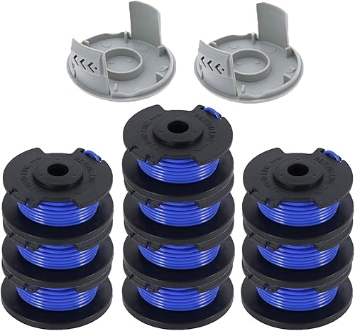 LIYYOO Carrete de repuesto para recortadora de hilo de 0065 pulgadas compatible con Ryobi One AC14RL3A 18V 24V 40V 12 unidades 10 carretes de