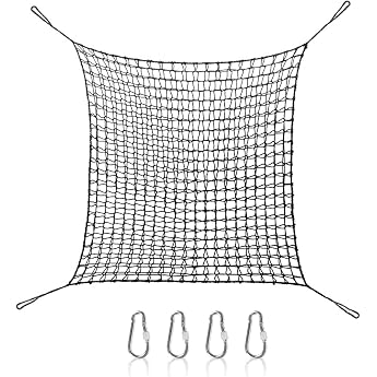 Climbing Net Playground Childrens Climbing Frame Swing Double Layer Protective Net Climbing Net Children for Playground Outdoor Indoor Garden 1 x 3 m