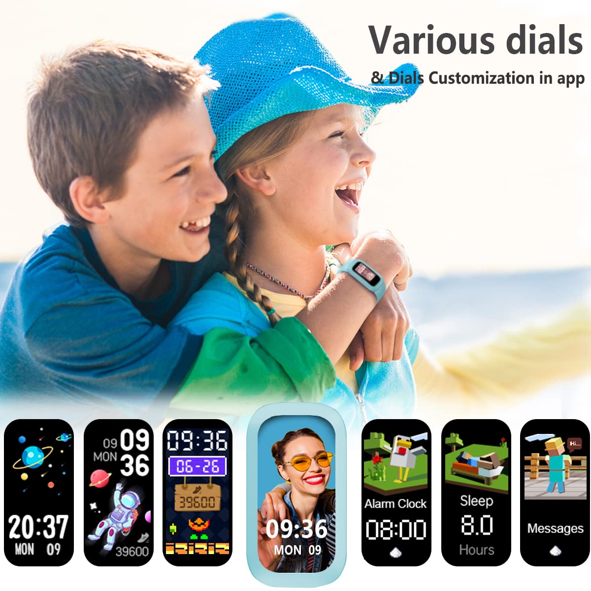 Various Dials and Customization Options