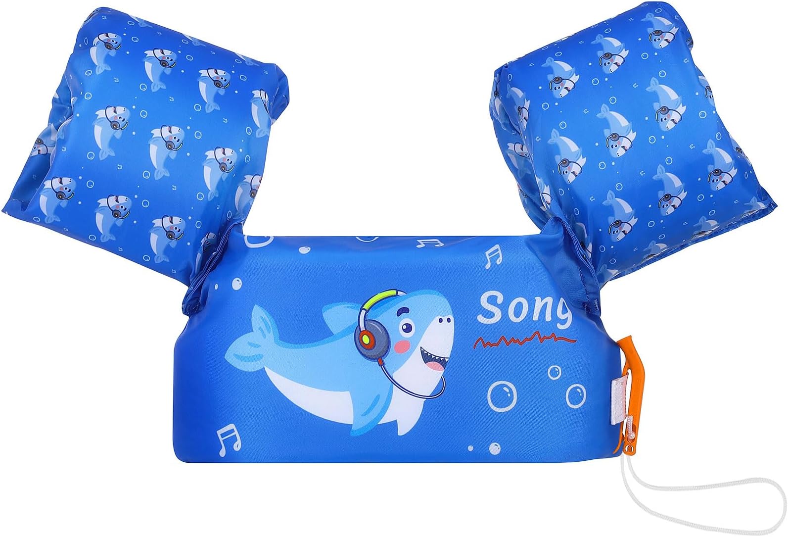 MoKo Swim Arm Band for Kids, Children Swim Vest Cute Cartoon Swimming Wings Pool Floats Sleeve Toddlers Water Device Beach Sports Learning Swim Training Equipment