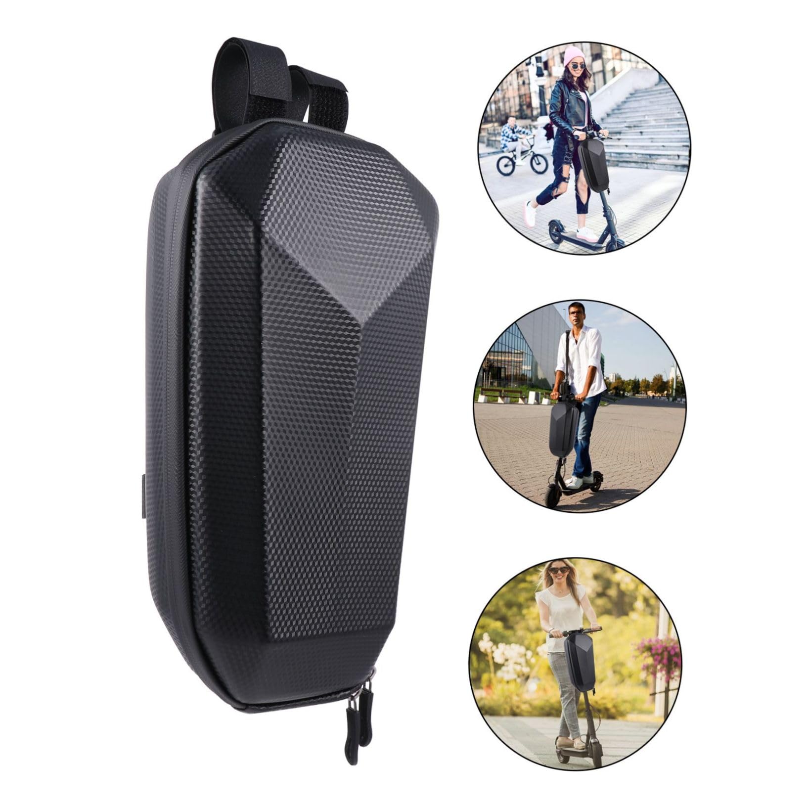 Toyvian Fahrradlenker wasserdichte Aufbewahrungstasche für Scooter und Fahrräder Robuste Handytasche mit Reißverschluss für Reparaturwerkzeuge und Persönliche Gegenstände