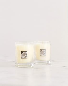 Gardenuity Rose & Gardenia Soy Aromatherapy Votive Candles Set of 4, 20 Hour Burn Time per Votive, Hand-Poured Made with 100% Soy Wax, 3oz Each Rose