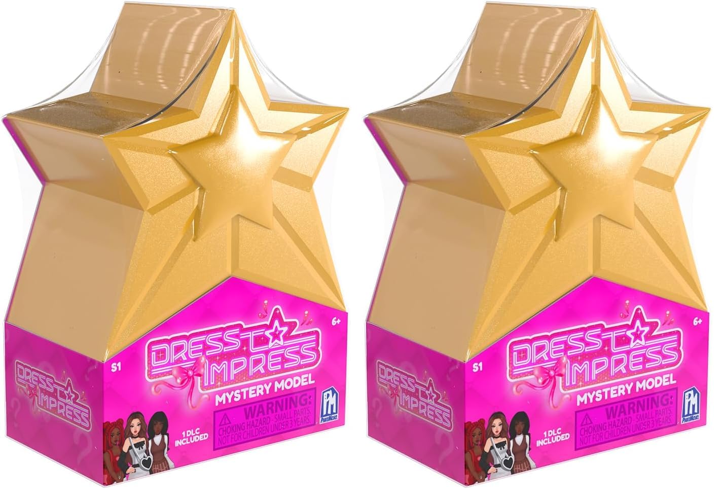 Dress To Impress – Mystery Models Puppen – Welle 1 (Packung mit 2)