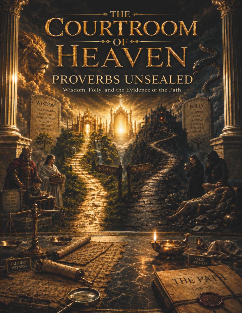 The Courtroom Of Heaven: Proverbs Unsealed: Wisdom, Folly, And The Evidence Of The Path.