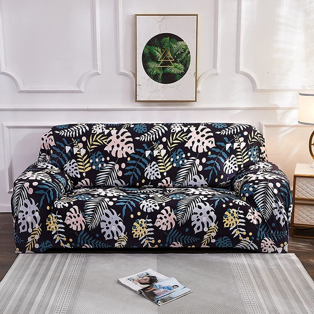 Tissu microfibre de style bohème pour couvre canape chic