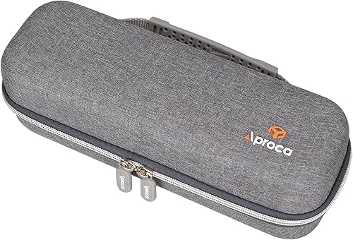 Miniatura 9 de Aproca Estuche para impresoras portátiles compatible con TATTMUSEJADENSMUNBYN ITP01, impresora inalámbrica Bluetooth y accesorios, bolsa rígida de