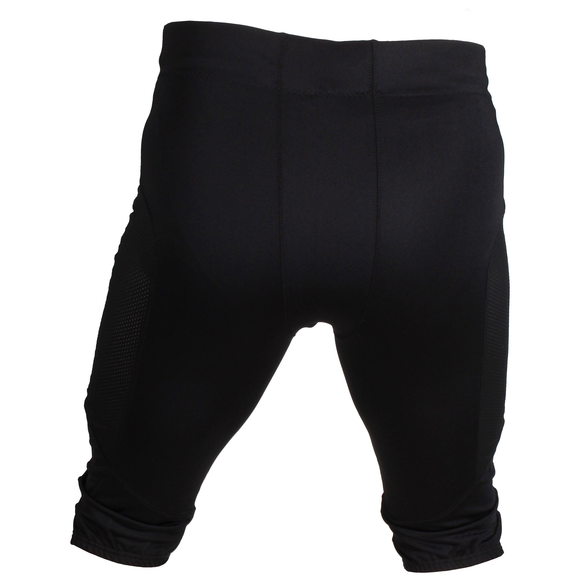 Football Hose Elite Gamepants No Fly (mit breitem Gürtel) - schwarz M