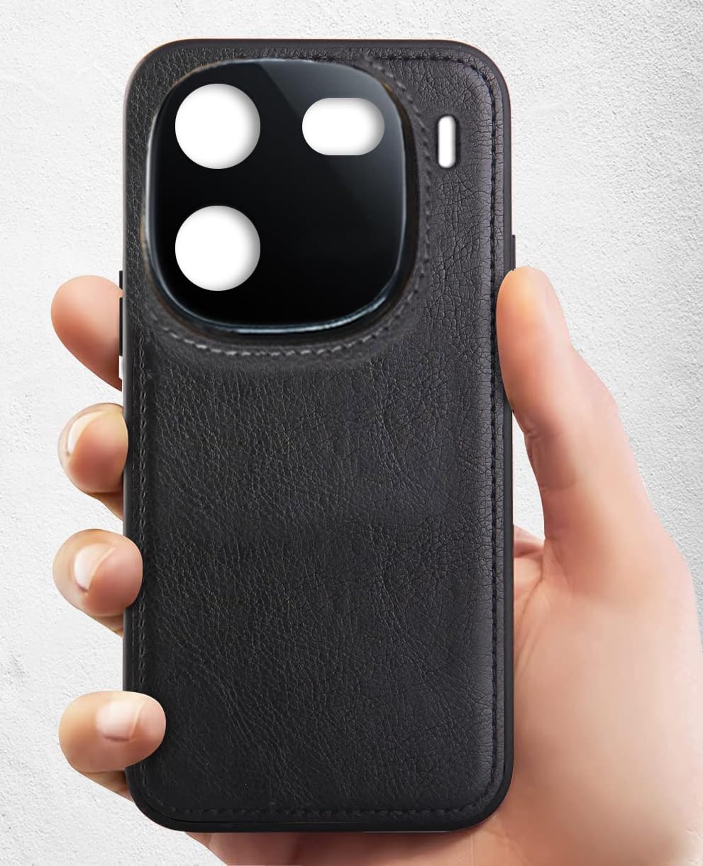 Excelsior Premium PU Leather Back case Cover with 360 Degree Full Body Protection | Shockproof for iQOO 12 5G (Black) (B0CWM9FXF2) Amazon Price History, Amazon Price Tracker