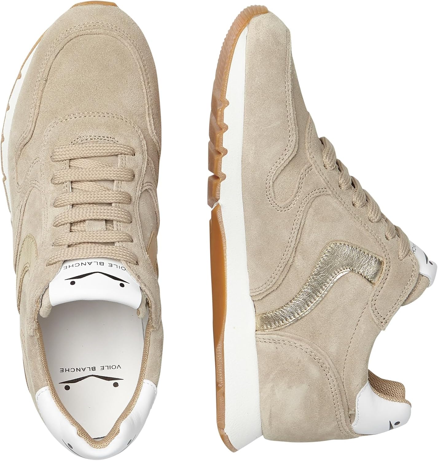 VOILE BLANCHE Women's Julia Shearling Trainers - Image 3