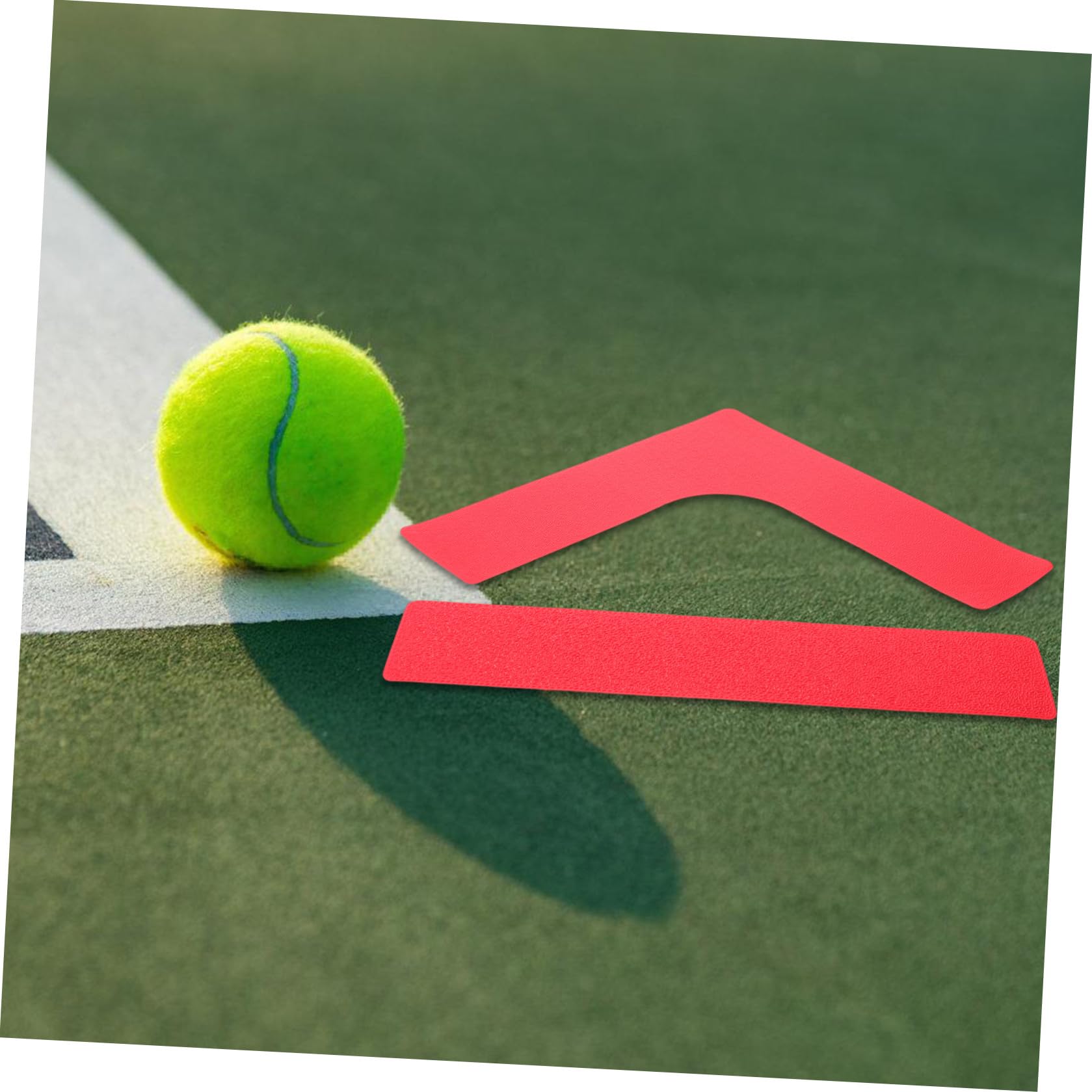 Markerów Linii Do Kortu Tenisowego i Pickleball Trwałe Oznaczenia Oficjalny Odporne UV Do Podjazdu Ogrodu i Parku Precyzyjne Oznaczenia dla Treningu i Gry