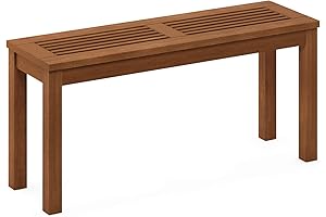 Furinno 3ft Bench Outdoor: Enhance Your Outdoor Living with Timeless Natural Style