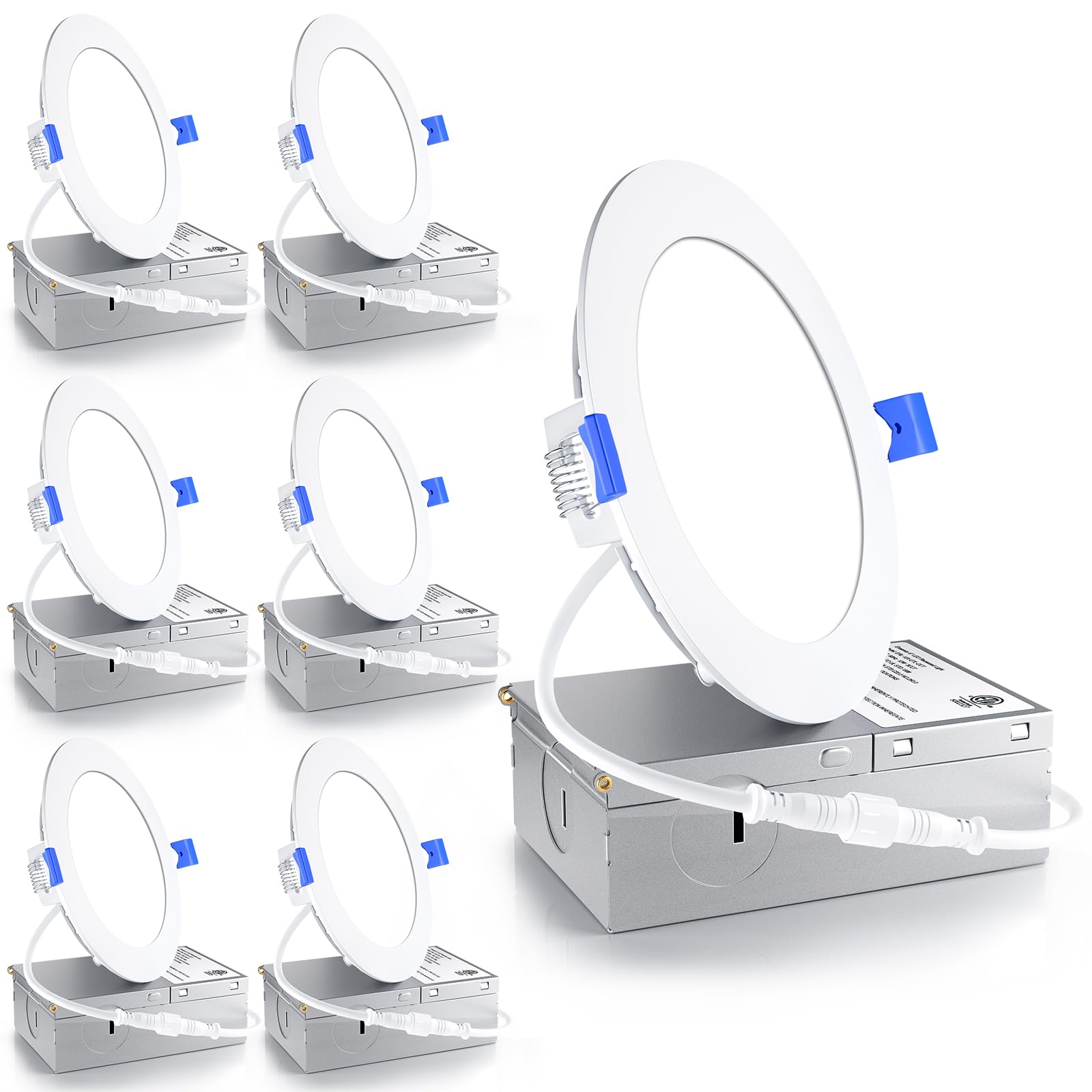 Ensenior 4 Inch Dimmable LED Recessed Lights -18