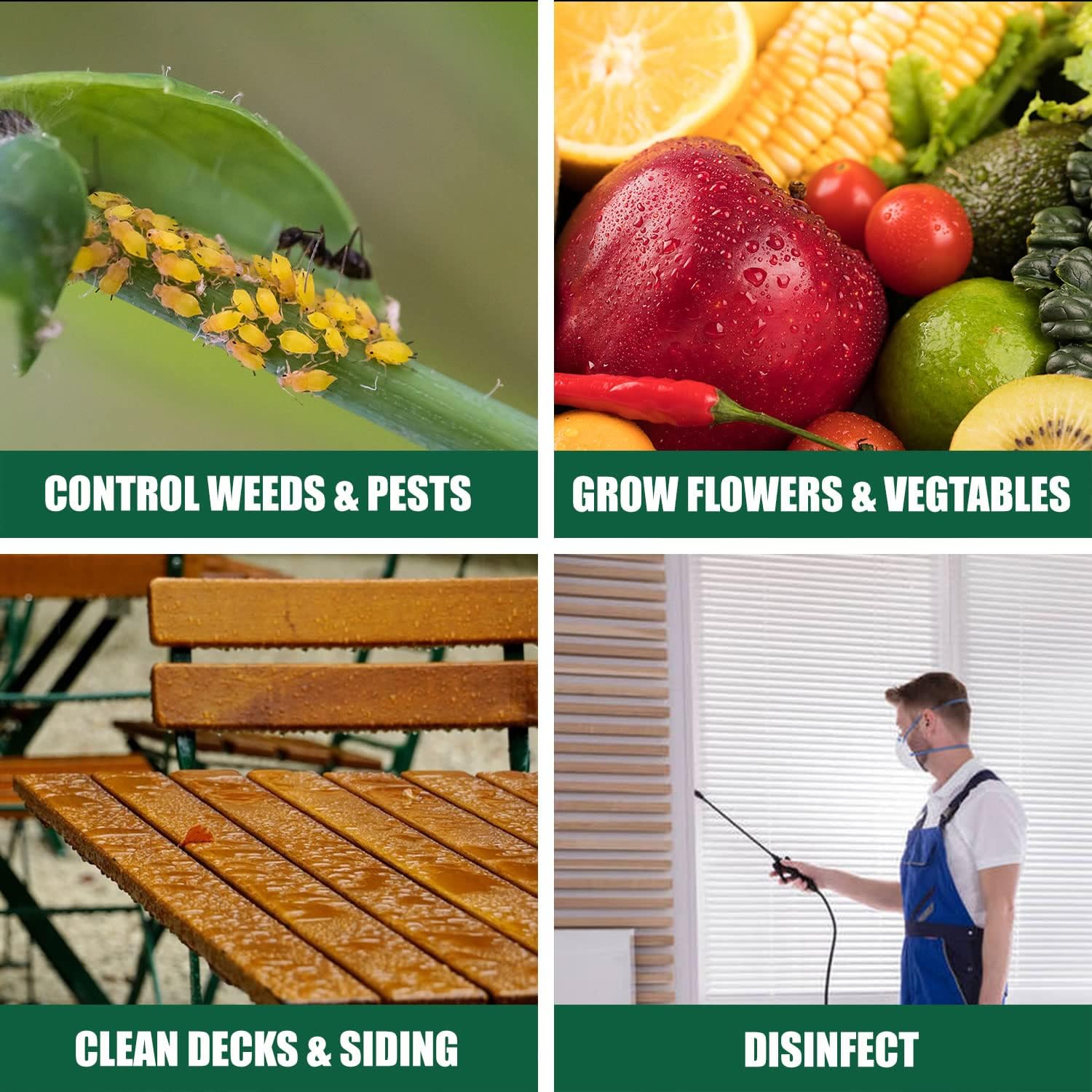 16L Weed Sprayer Backpack Battery Powered with 20V Battery and Charger