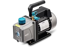 Orion Motor Tech 3.5 cfm 1/4 HP Single Stage AC Vacuum Pump