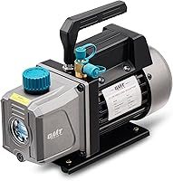 Orion Motor Tech 3.5 CFM 1/4 HP Single Stage HVAC Vacuum Pump for R134a R410a R22 Auto AC - Oil Filled Kit, 37.5 Microns Deep Vacuum