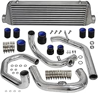 Vista 2 de Kit de Intercooler de Montaje Delantero Kit de Tubo Kit de Brida Sensor Para VW Jetta Golf GTI GL GLI GLS MK4 1.8T 1998-2005 Tornillo