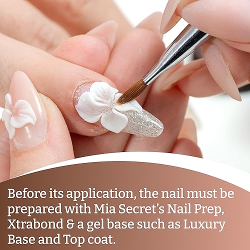 Miniatura 8 de Mia Secret Professional Nail System Bio Builder Gel Polish - 0.5 onzas líquidas (cubierta nude)