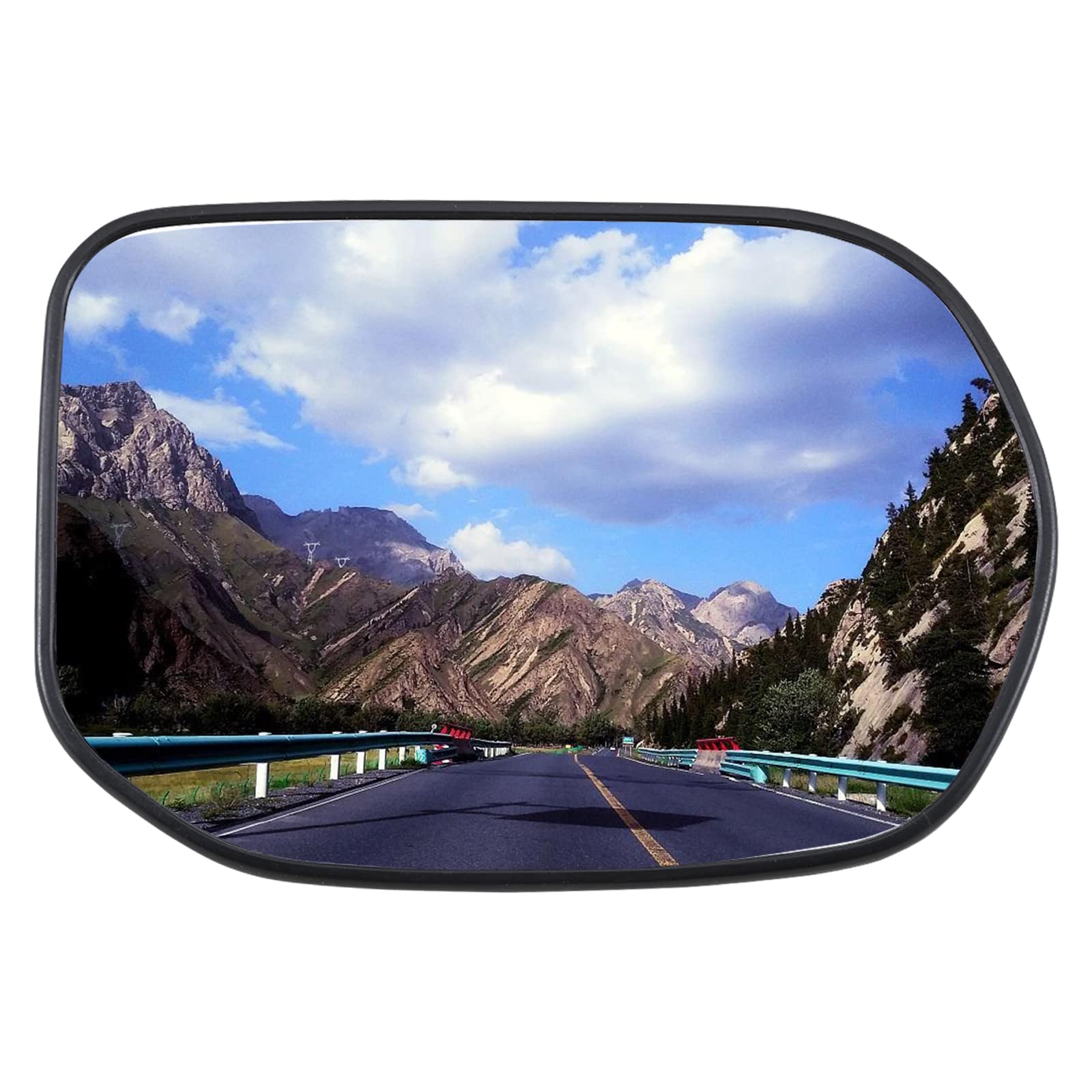 Passenger Side Mirror Replacement for 2005 2006 2007 2008 2009 Honda Civic Mirrors Glass - Convex Mirror Glass, Right Side Rear View Mirror(Without Heated)