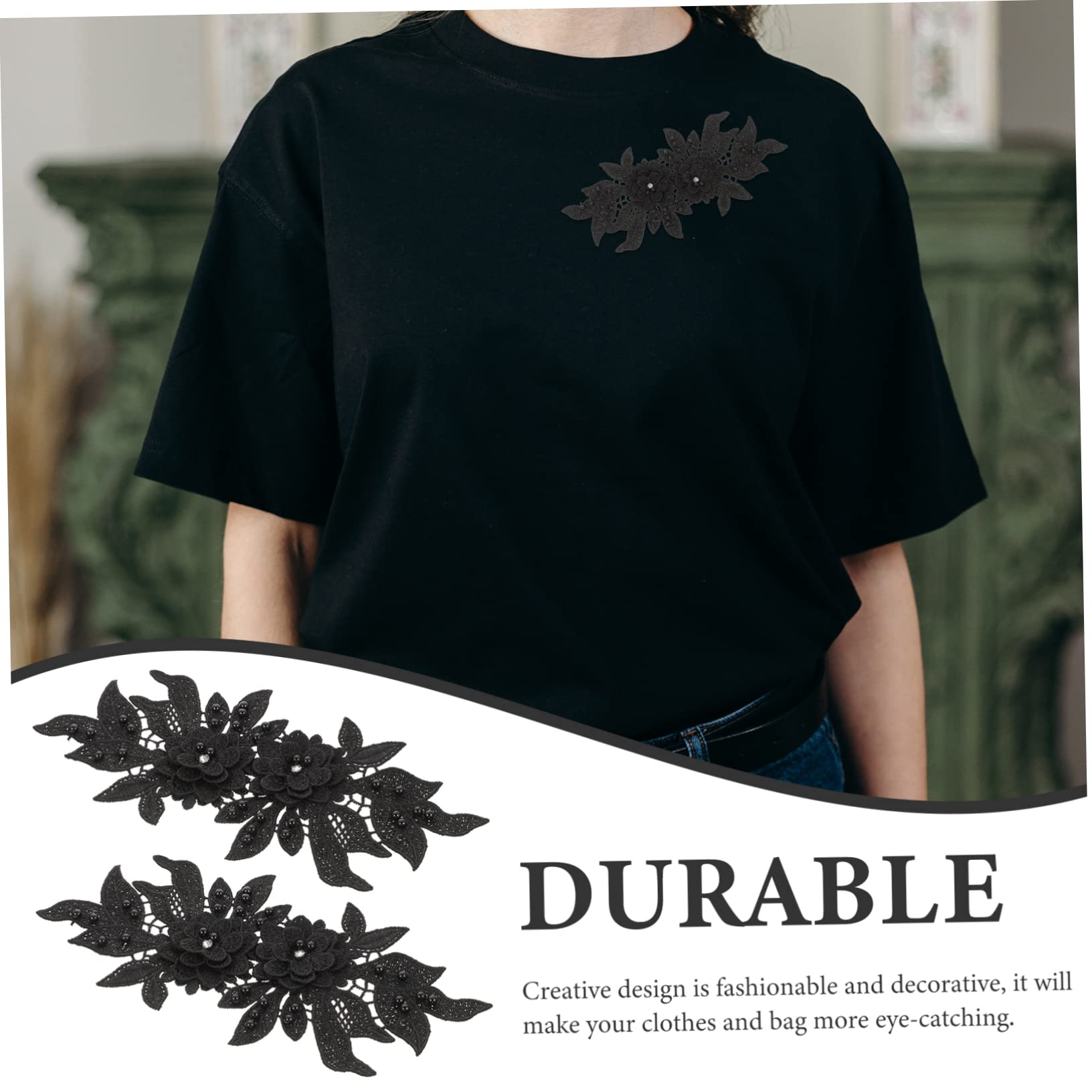Operitacx 10pezzi Patches Ricamati Per Riparazioni Abbigliamento Decorazioni Per Moda Toppe Sottile Per e Borse